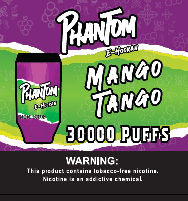 PHANTOM E-Hookah 30,000 Puffs Disposable