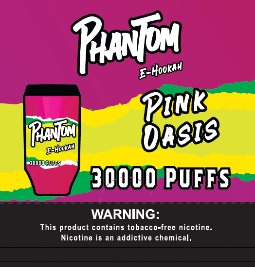 PHANTOM E-Hookah 30,000 Puffs Disposable