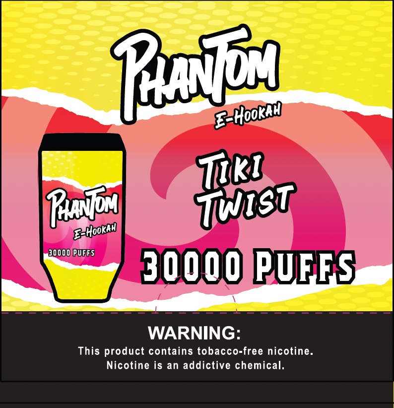 PHANTOM E-Hookah 30,000 Puffs Disposable
