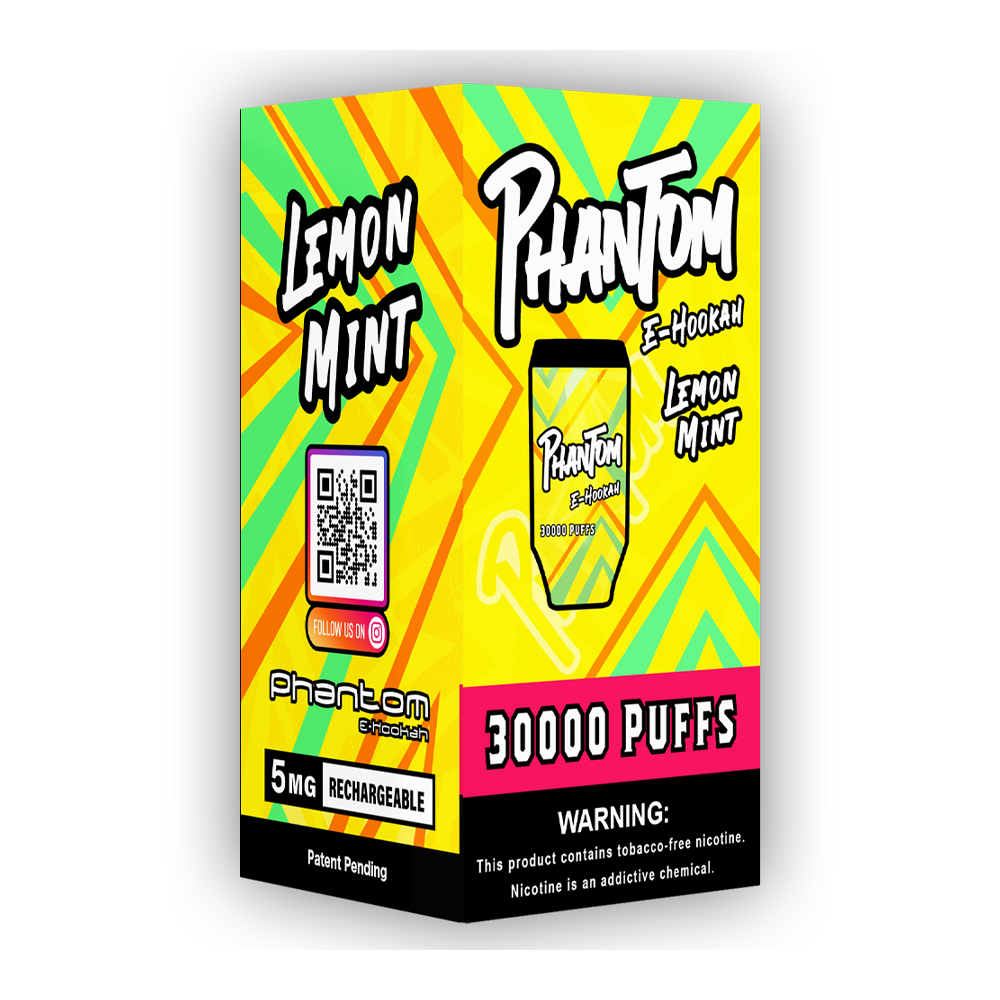 PHANTOM E-Hookah 30,000 Puffs Disposable