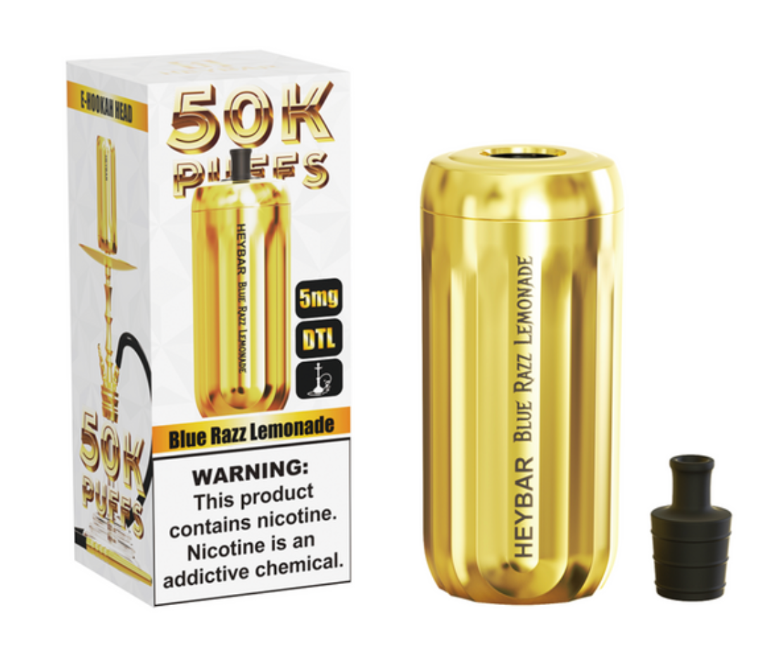 HEYBAR E-HOOKAH 50,000 PUFFS DISPOSABLE