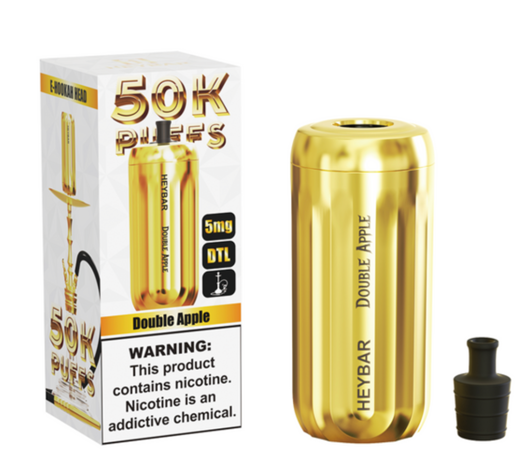 HEYBAR E-HOOKAH 50,000 PUFFS DISPOSABLE