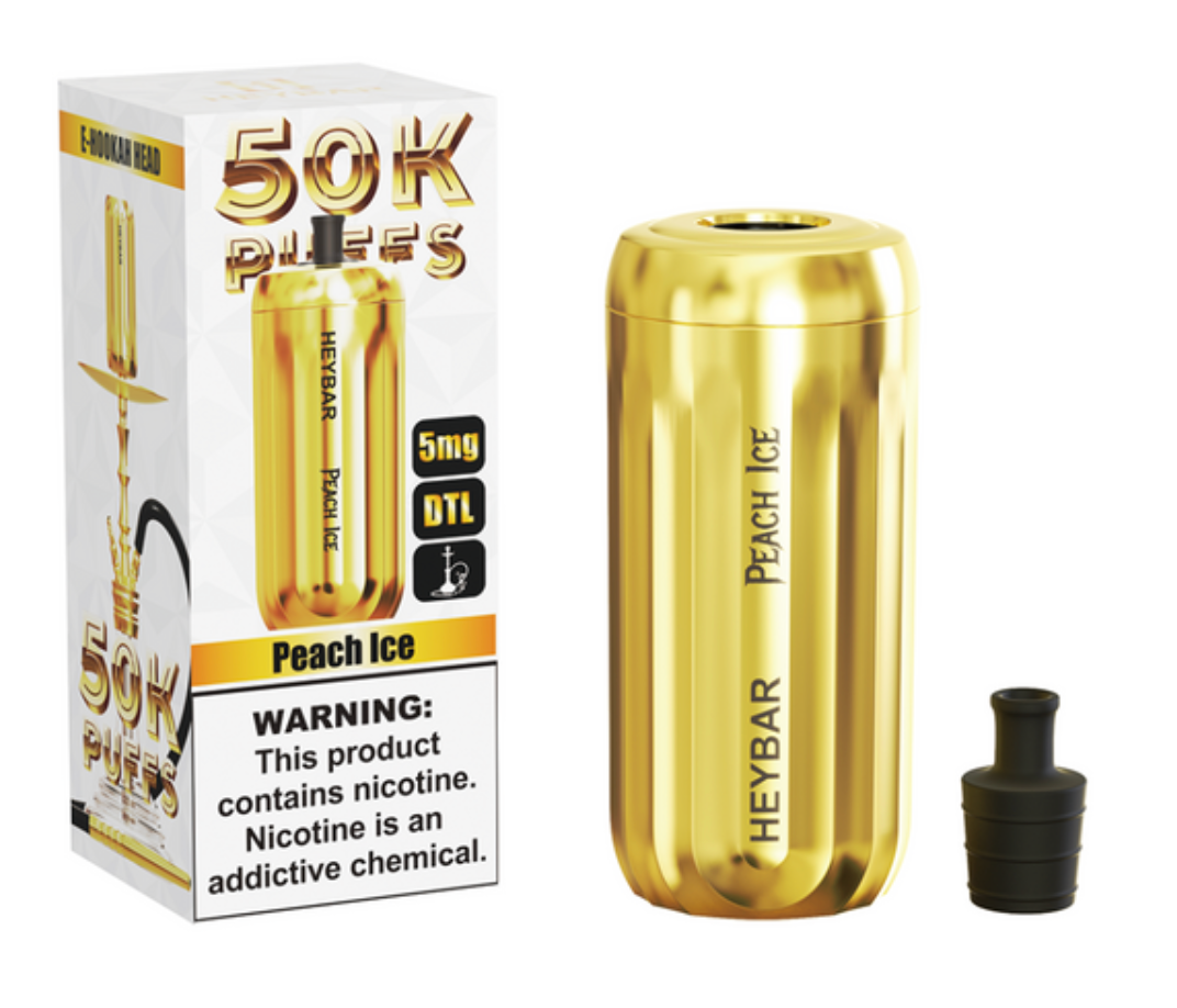 HEYBAR E-HOOKAH 50,000 PUFFS DISPOSABLE